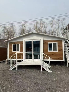 Casa contenedor plegable prefabricada económica de 20 pies y 40 pies, casa contenedor expandible, casas modulares prefabricadas - Product Image 4