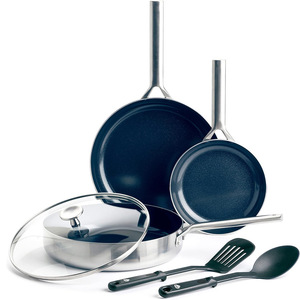 Juego de Utensilios de Cocina de Acero Inoxidable de Tres Capas, 6 Piezas, Apto para Horno, Solo Lavar a Mano - Product Image 1