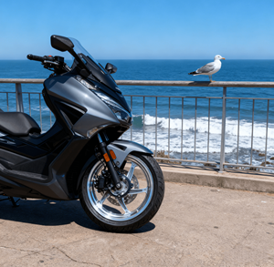 XMAX300 <b>Scooter</b> Modification <b>Wheels</b> - CNC Carved Aluminum Rims Lightweight Tropical Resistant Budget-Friendly - Product Image 6