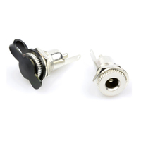 Conectores de Alimentación de CC de 30 V Totalmente de Cobre, Resistentes al Agua, 10 A, Alta Corriente, Enchufe de CC de 5,5 x 2,5 mm, Adaptador Plateado, Conector USB Hembra