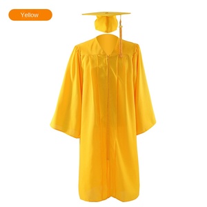 Robe Universitaire Américaine Unisexe pour Étudiants et Maîtres <span class=keywords><strong>Doctorat</strong></span> Robe Tissée Uniforme Scolaire pour Adultes Costume <span class=keywords><strong>de</strong></span> Graduation - Product Image 4