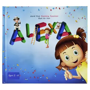Gigo - Livro para crianças colorido personalizado, capa dura, impressão em inglês, livros ilustrados para crianças