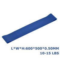 Cuerda Elástica de Látex Ecológica e Inodora, 5 Niveles de Resistencia, Bandas Antideslizantes, Diseño Plegable para Ejercicios de Gimnasio y Fitness
