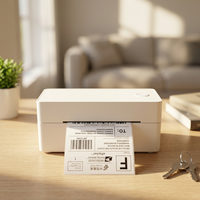 Imprimante d'étiquettes d'expédition thermique 4x6 USB à code-barres, haute vitesse, noir et blanc, en stock pour DHL UPS Logistique ZJ-9260 – Meilleures ventes