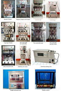 Nueva Línea de Producción de Conos y Pizzas Portátil, Totalmente Automática, de Acero Inoxidable 304, Máquina para Hacer Conos de Helado - Product Image 6