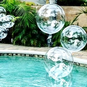 8/10/12/16/18/20/24/inch Transparent Bobo <b>Balloon</b> Clear Bubble <b>Balloon</b> for Wedding Birthday Party <b>Decoration</b> Helium Ballon - Product Image 2