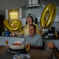 60 Neon işareti için Cheers LED duvar dekor doğum günü partisi ev oturma odası Bar Pub restoran kutlama yıldönümü