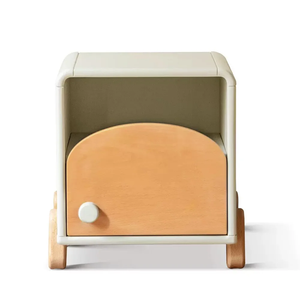 <span class=keywords><strong>Comodino</strong></span> in Legno a 2 Ripiani Facile da Pulire con Maniglia <span class=keywords><strong>per</strong></span> Camera dei Bambini - Product Image 5