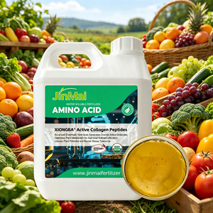 <span class=keywords><strong>Engrais</strong></span> <span class=keywords><strong>liquide</strong></span> organique biostimulant <span class=keywords><strong>pour</strong></span> plantes, 400g/L, oligopeptide protéique, acide aminé animal, B Zn, <span class=keywords><strong>pour</strong></span> la qualité des fruits - Product Image 1
