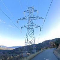 Torre de Transmisión Eléctrica de 40m, 4 Patas, Acero Angular, Poste Eléctrico de 220kv, Modelos de Postes de Acero Galvanizado Usados en Venta