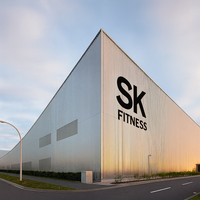 Machine d'adduction des hanches SK Commercial pour l'entraînement de force, équipement de gym pour les jambes, idéale pour les centres de fitness et les clubs sportifs