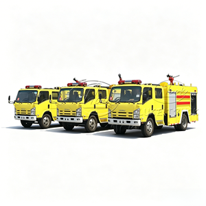 Camion de lutte contre l'incendie Isuzu Rapid Intervention Vehicle (RIV) 3500L pour aéroport, capacité 1000 gallons, prix de gros - Product Image 1