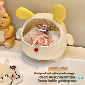 Hot Selling Hair Clip <strong>Storage</strong> <strong>Box</strong> Bathroom Hair <strong>Tie</strong> and Hair Band Jewelry <strong>Storage</strong> <strong>Box</strong> for Table - Product Image 6