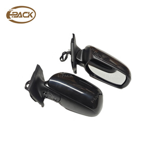 Rétroviseur latéral noir pour <span class=keywords><strong>Toyota</strong></span> <span class=keywords><strong>Yaris</strong></span> Vitz 2009-2012 2013 NCP91 Rétroviseur de porte arrière 87909-0D450 3 broches Électrique I-PACK - Product Image 5
