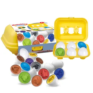 流行儿童玩具2023匹配鸡蛋运输识别6-12件套幼儿早教婴儿玩具0-12个月礼物
