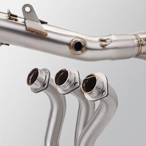 Nouveau Kit Système d'Échappement 51mm avec <span class=keywords><strong>Silencieux</strong></span> pour <span class=keywords><strong>MT09</strong></span> FZ09 XSR900 Inclut Accessoires Moto MT-09 FZ-09 - Product Image 4