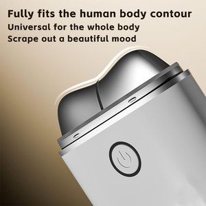 Microcurrent Handheld Gezichts- & Nekmassageapparaat Verwarmde Vibratietechnologie USB Oplaadbaar Waterdicht Gezichtsliftend - Product Image 2