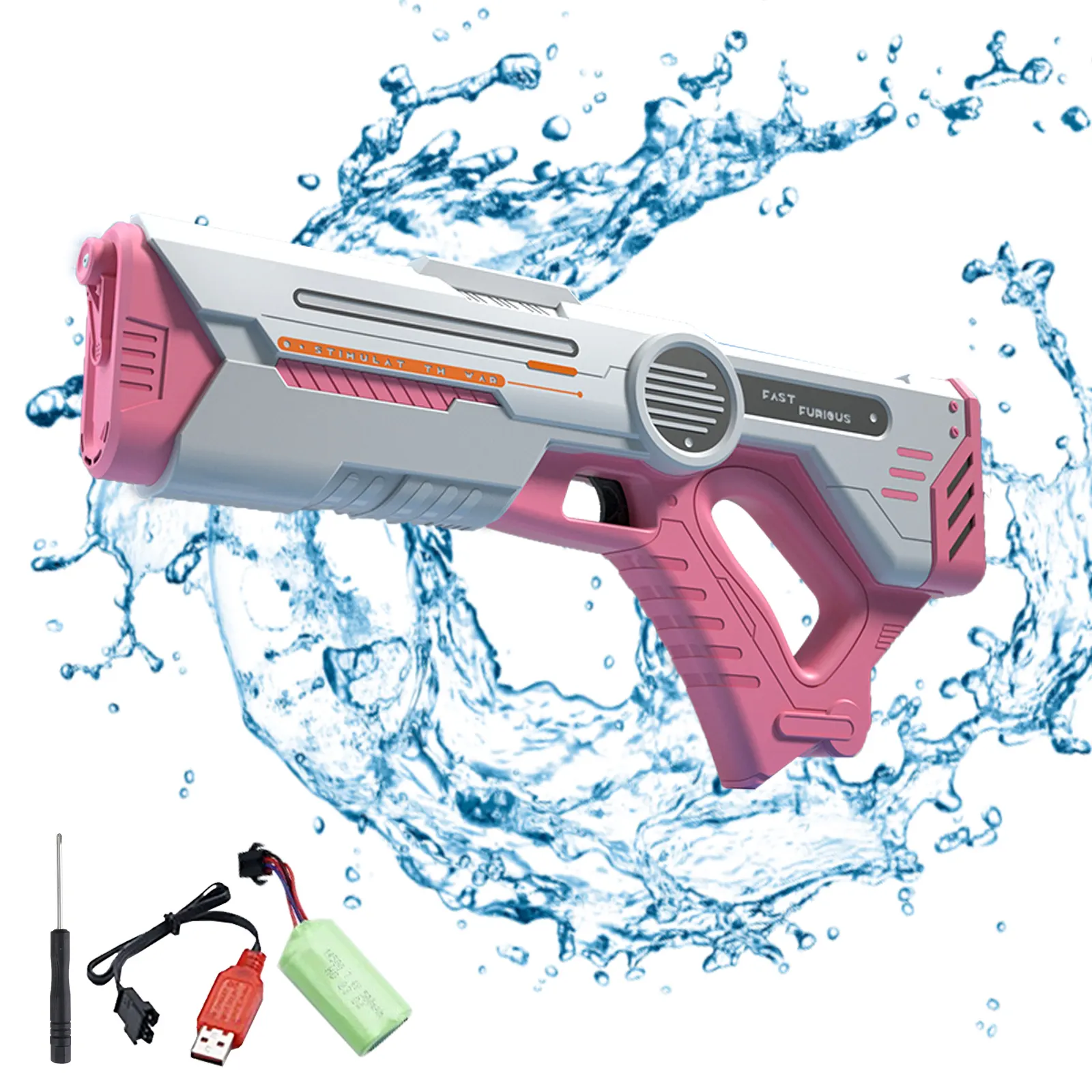 Летний открытый спортивный водяной пистолет игрушки автоматический пистолет игрушка для детей