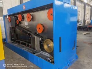 Máquina de trefilado de máquina <span class=keywords><strong>RBD</strong></span> de avería de varilla de aleación de cobre/aluminio con motor de accionamiento individual - Product Image 6