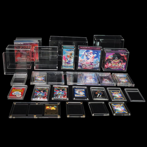 Boîte de rangement pour cartes TCG personnalisée de haute qualité, transparente, en acrylique, avec protection magnétique solide, pour booster pack Pokémon - Product Image 4
