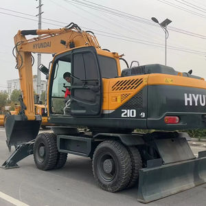 Excavadoras originales Hyundai 210w-9 20 TON Excavadora usada Excavadora sobre orugas Hyundai 210w-9 Excavadora a la venta - Product Image 1