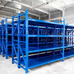 Warehouse Industrial Heavy-Duty Steel Pallet <b>Racking</b> Adjustable Warehouse Rack with Powder Coating Finish Light Metal <b>for</b> Stor - Product Image 6