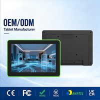 Panel de Control Inteligente para el Hogar de 10.1 Pulgadas con Android 14 RK3576S, Zigbee, Matter, Thread, POE, Montaje en Pared, Pantalla Táctil, Puerto de Entrada/Salida RS485, PC