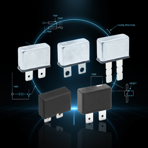Disjoncteur thermique E32 12V 24V DC à réinitialisation automatique, porte-fusible pour autoradio, camion, marine, bateau, camping-car, équipement de production d'énergie - Product Image 1