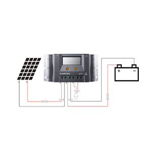 Contrôleur de charge solaire MPPT 10A avec USB, régulateur solaire MPPT 12V, contrôleur de charge USB - Product Image 4
