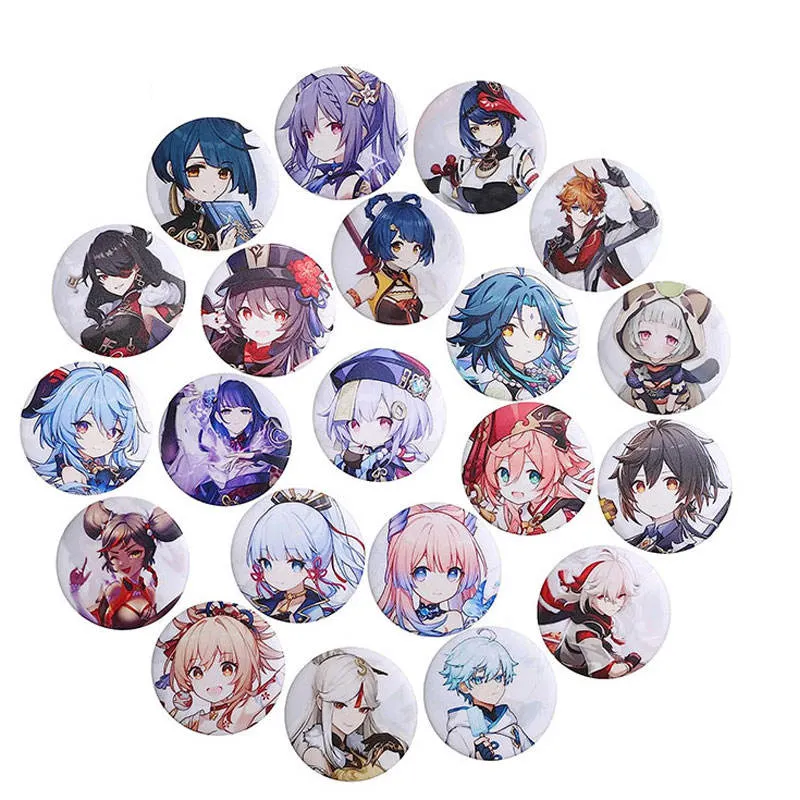 Großhandel Custom Desgin Square Weißblech Abzeichen Runde Revers Krawatten nadel Cute Back Button Machine Pins für Werbe knopf Abzeichen