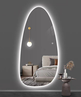 Ventes directes d'usine miroir de salle de bain LED intelligent écran tactile numérique étanche salle de bain salle de sport miroirs magiques intelligents TV Android