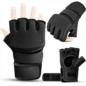 Guantes de Boxeo MMA Personalizados de 8OZ con Cierre de Gancho y Bucle para Soporte de Muñeca, Unisex, para Entrenamiento de Boxeo y Sparring - Product Image 2