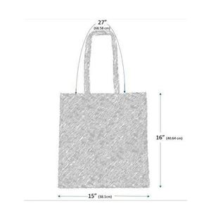 Grass Green Fashion Shopping Print Canvas Tote <b>Bag</b> Reusable Custom <b>Bags</b> Wholesale With Logo - Product Image 2