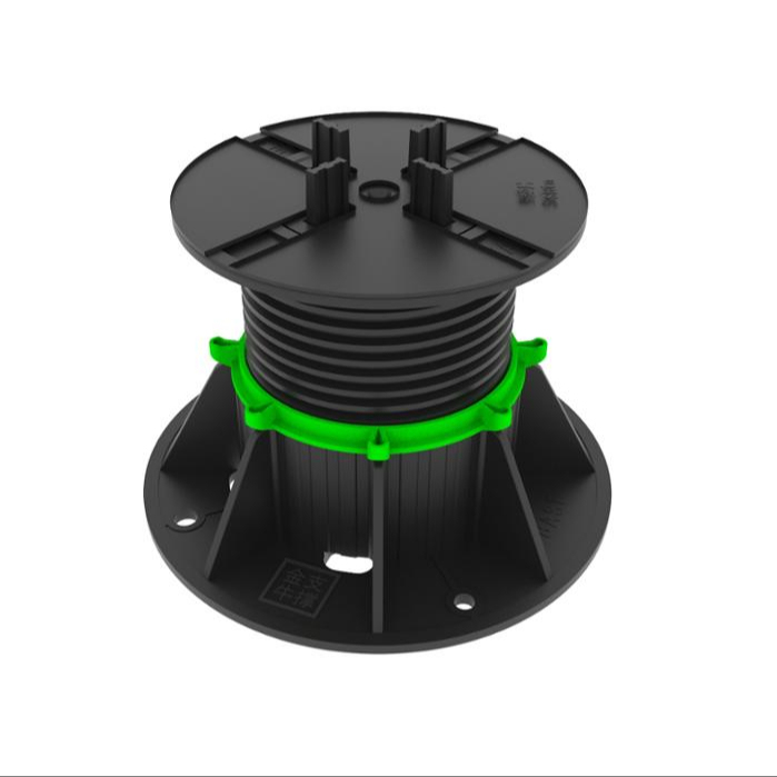 JNZ 40-100mm height adjustable pave pedestal for roof deck tiles support pedestal
