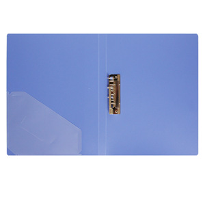 Deli Lever File Folder 5363 Blue Single Clamp Office Supplies - Product Image 3