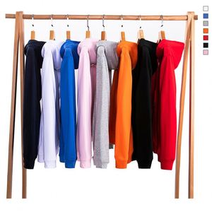 Design Cotton Blank Hoodies Fashion <b>Top</b> Spring Stand Neck Casual Hoodie Sports Loose Long Sleeve Senior Sense Hoodie - Product Image 5