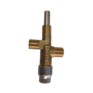 Válvula de Gas con Botón de Presión de Latón con Protección Contra Apagado de Llama, Fácil Instalación para Gas Natural y GLP - Product Image 3