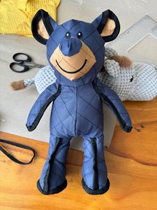 Juguete de Peluche Ecológico de Lujo para Perros, Juguete Interactivo Resistente con <span class=keywords><strong>Sonido</strong></span> de Oso Mendigo, Hecho de Lino Duradero, Entrega Rápida - Product Image 2