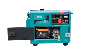 <span class=keywords><strong>Meilleur</strong></span> groupe électrogène diesel monophasé 7kw 8kw refroidi par air à usage domestique - Product Image 5