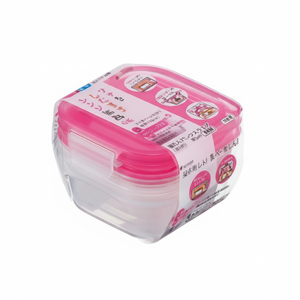 Inomata 90ml contenitore quadrato per alimenti confezione da 3 - Product Image 1