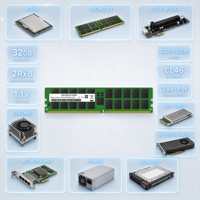 Memori Server M321R4GA3PB0-CWM 32GB DDR5-5600 ECC PC5-44800R 288 Pin RDIMM 2Rx8 Reconciliation Matching Cove