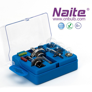 Nite-ampoules automobiles H1 + <span class=keywords><strong>H4</strong></span> + H7, KITS d'urgence, lampe halogène pour système d'éclairage automobile, de bonne qualité - Product Image 4
