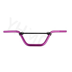 Guidon en aluminium violet de 22 mm avec barre transversale réglable pour Simson S50 S51 S53 S70 pour tuning Enduro - Product Image 1
