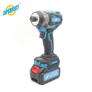 JSPERFECT Perceuse sans fil à batterie <span class=keywords><strong>21V</strong></span> avec lumière de travail LED rechargeable - Product Image 4