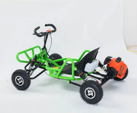 Kart à pédales YLD pas cher pour l'extérieur, 63cc, suspension à bras, sable, cross, kart à 2 temps avec moteur à essence, démarrage par traction, buggy