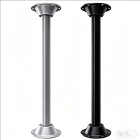 Accessoire intérieur de camping-car en aluminium sur mesure, support de table résistant à la corrosion utilisé pour la rénovation des cabines de bateaux et de yachts