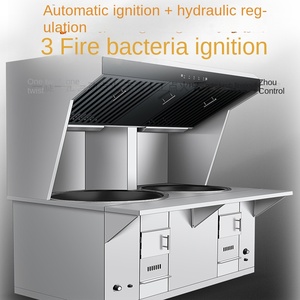 Campana Extractora Comercial sin Ductos de Acero Inoxidable 201 con Funcionamiento Silencioso, Filtro de Aluminio y Alimentación Eléctrica para el Mercado Occidental - Product Image 2