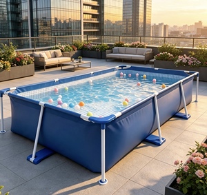 Multifunctional Outdoor Spa Reinforced Air Tight Material Full Family Use <b>Accessories</b> Above Ground Swimming <b>Pool</b> - Product Image 1