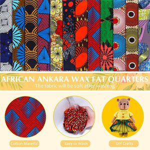 Vente <span class=keywords><strong>en</strong></span> gros OEM personnalisé africain Ankara Wax imprimé tissu pour vêtements DIY - Product Image 2