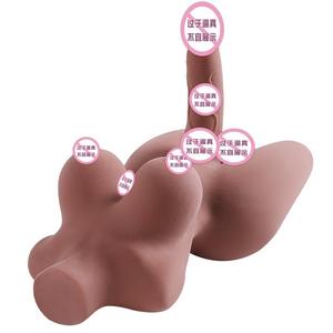 Juguetes Sexuales para Adultos, Juguete de Vagina <span class=keywords><strong>Real</strong></span> de Medio Cuerpo, Pechos Grandes y Suaves, Masturbador Masculino - Product Image 3